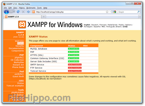 xampp index.php file download